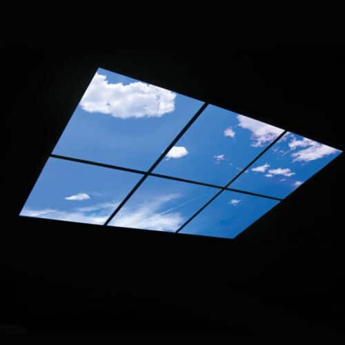600x600 LED Sky Panels Cloud Design