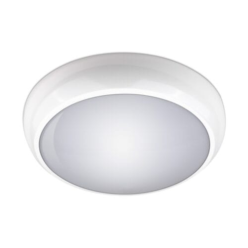 Polo LED Bulkhead Light 2D Type 9W/14W/18W 3CCT IP65 White Sensor & Emergency Versions